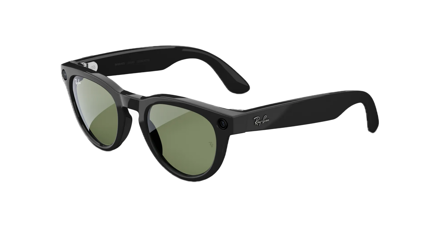 Ray-Ban Meta Headliner (Gen 2) - Shiny Black Green Lenses