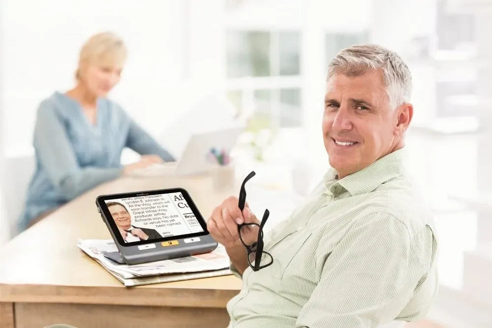 Explore 8: Portable Digital Magnifier – Florida Vision Technology