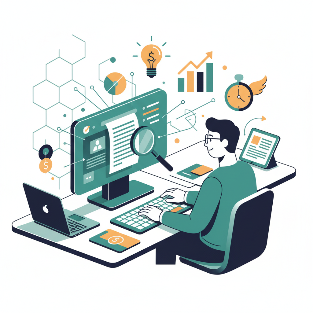 Illustration for Boost Office Productivity: The Best Video Magnifiers for Low Vision Professionals