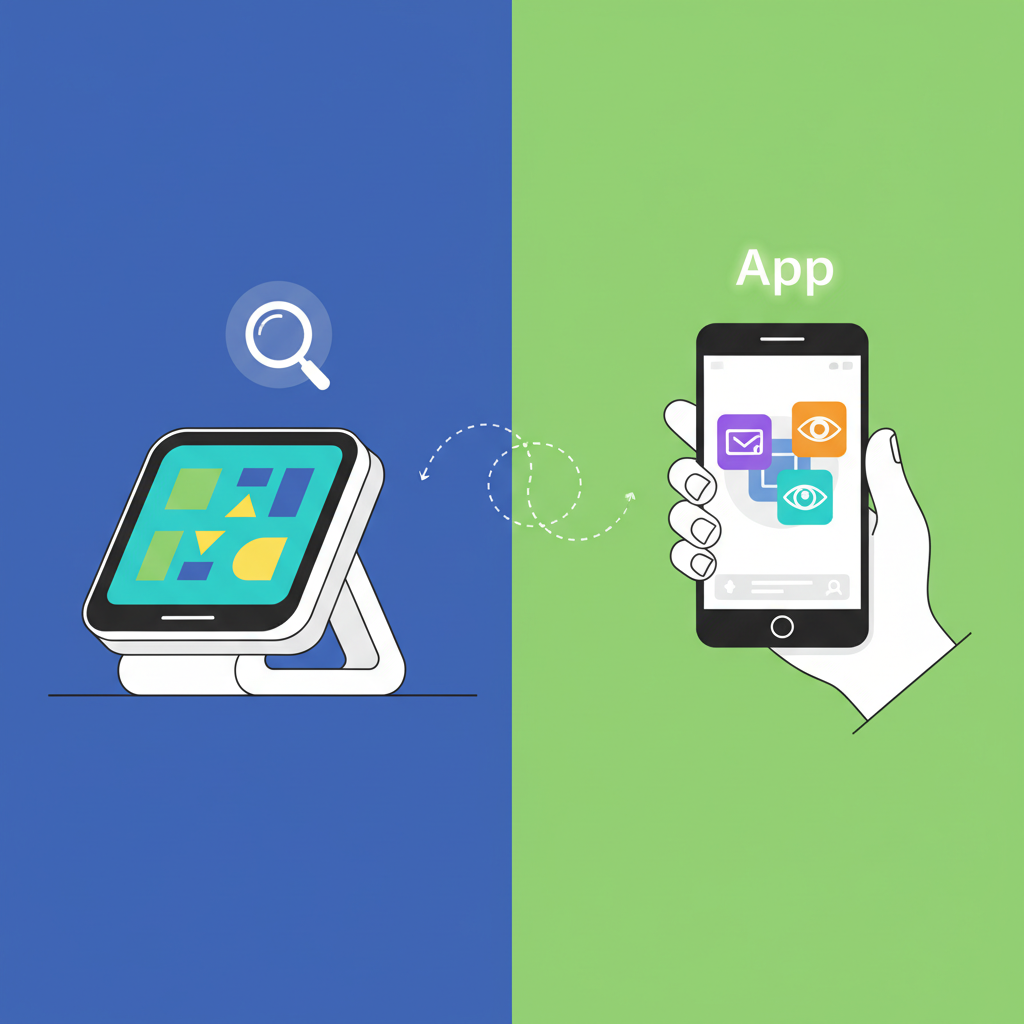 Illustration for Maximizing Visual Independence: Dedicated Devices Versus Smartphone Apps for Low Vision