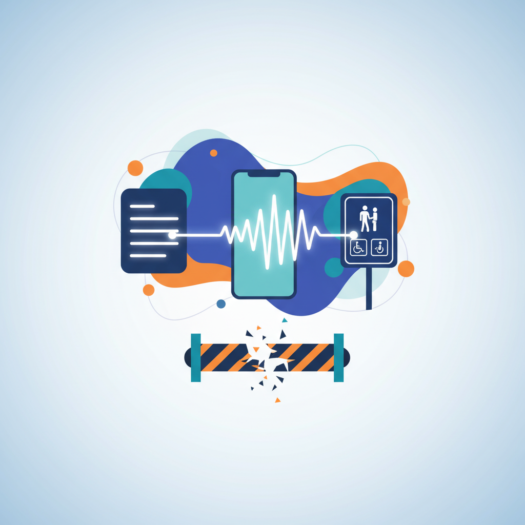 Illustration for Enhance Visual Independence with Real-Time Text-to-Speech for Menus and Signs