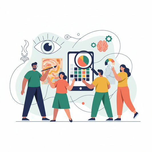 Illustration for Unlocking Artistic Potential: Assistive Technology for Visually Impaired Artists' Magnification and Color Needs