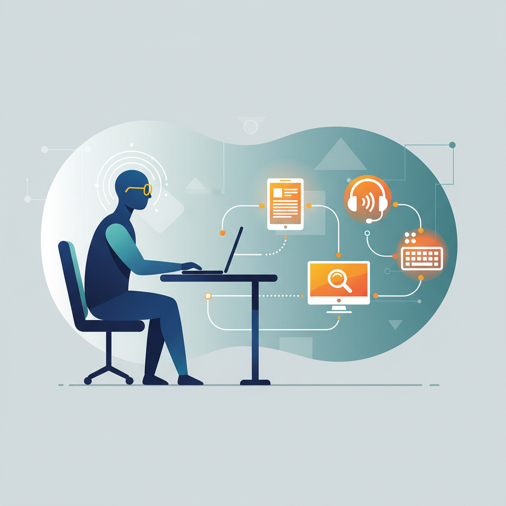 Illustration for Maximizing Workplace Inclusion: Essential Assistive Technology Evaluations for Low Vision Employees