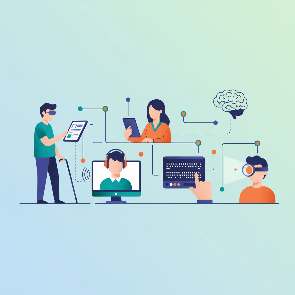 Illustration for Master Assistive Technology: Tailored Training Programs for Low Vision Individuals