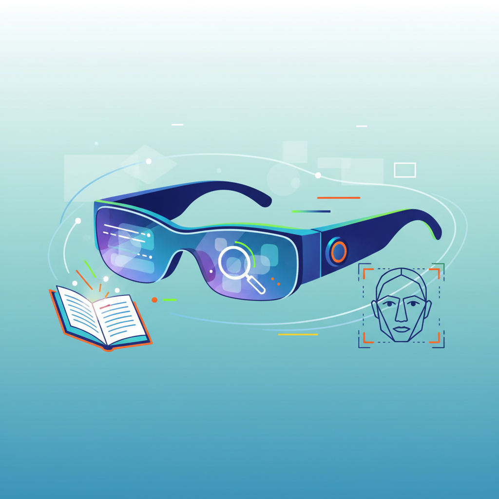 Illustration for Discover the Best Smart Glasses for Low Vision: Enhancing Reading and Facial Recognition