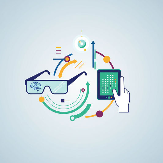 Illustration for Mastering Smart Glasses & Digital Braille: Expert Training for Visual Independence