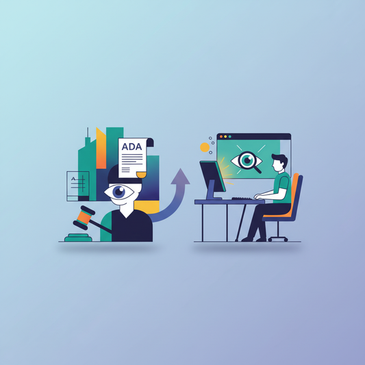 Illustration for Workplace Accommodations for Low Vision: Your Guide to ADA Rights and Requests