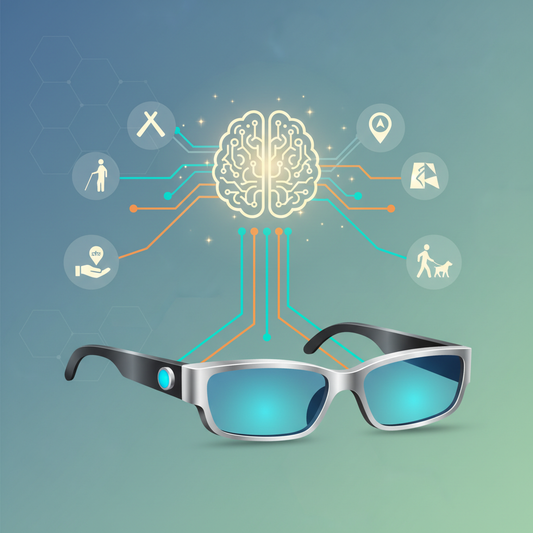 Illustration for Unlock Independence: Smart Glasses Trial Programs for Visual Impairment