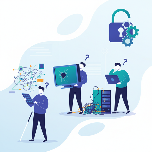 Illustration for Enhancing Workplace Inclusion: Assistive Technology for Visually Impaired Employees