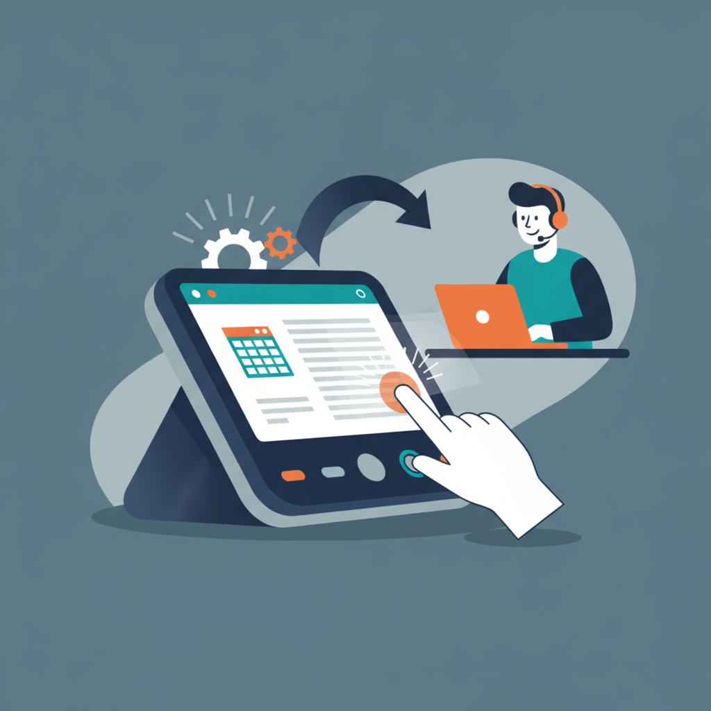 Illustration for Maximize Office Productivity: Advanced Video Magnifiers for Low Vision Professionals