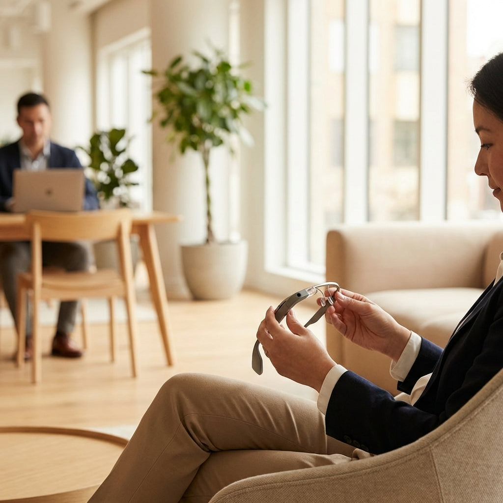 Illustration for Comparing Local Processing and Cloud-Based AI Security for Vision Assistive Device Users