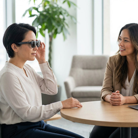 Illustration for Best Smart Glasses for Low Vision: Comparing NuEyes and IrisVision Recommendations for Visual Independence