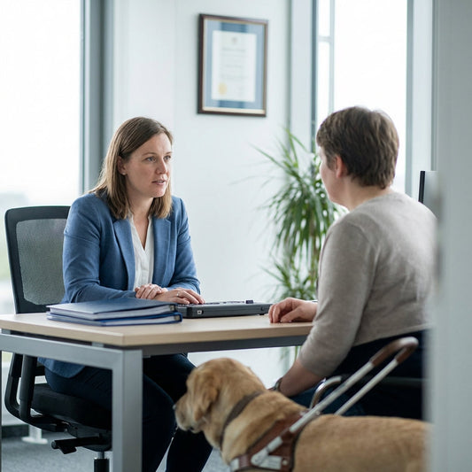 Illustration for 6 Best Features of Professional Assistive Technology Evaluations for the Visually Impaired