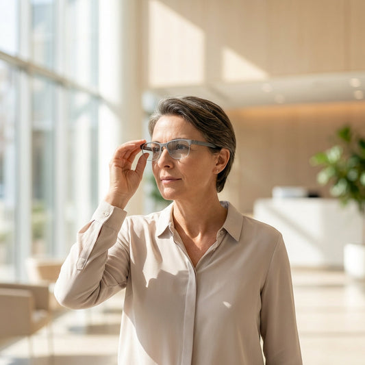 Illustration for Best AI-Powered Smart Glasses for Navigating Environments and Reading Signs with Low Vision
