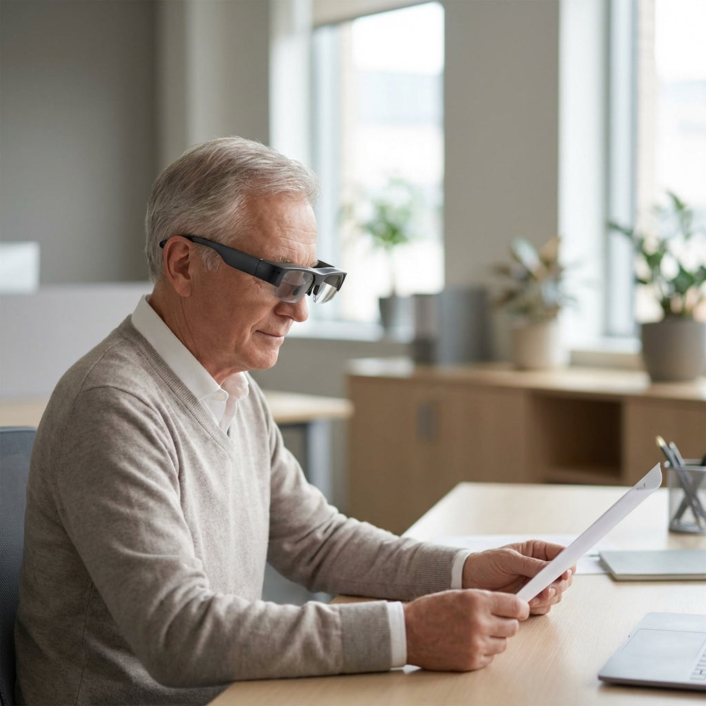 Illustration for Top IrisVision Alternatives: The Best Wearable Magnifier Solutions for Visual Independence and Low Vision Support