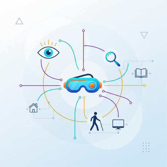 Illustration for Unlocking Visual Freedom: Vision Buddy Mini Solutions for Low Vision Independence