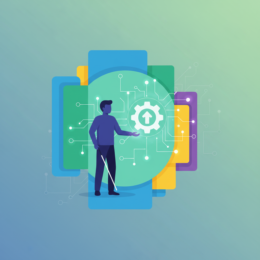 Illustration for Empowering Employment: Assistive Technology Solutions for the Visually Impaired Workforce