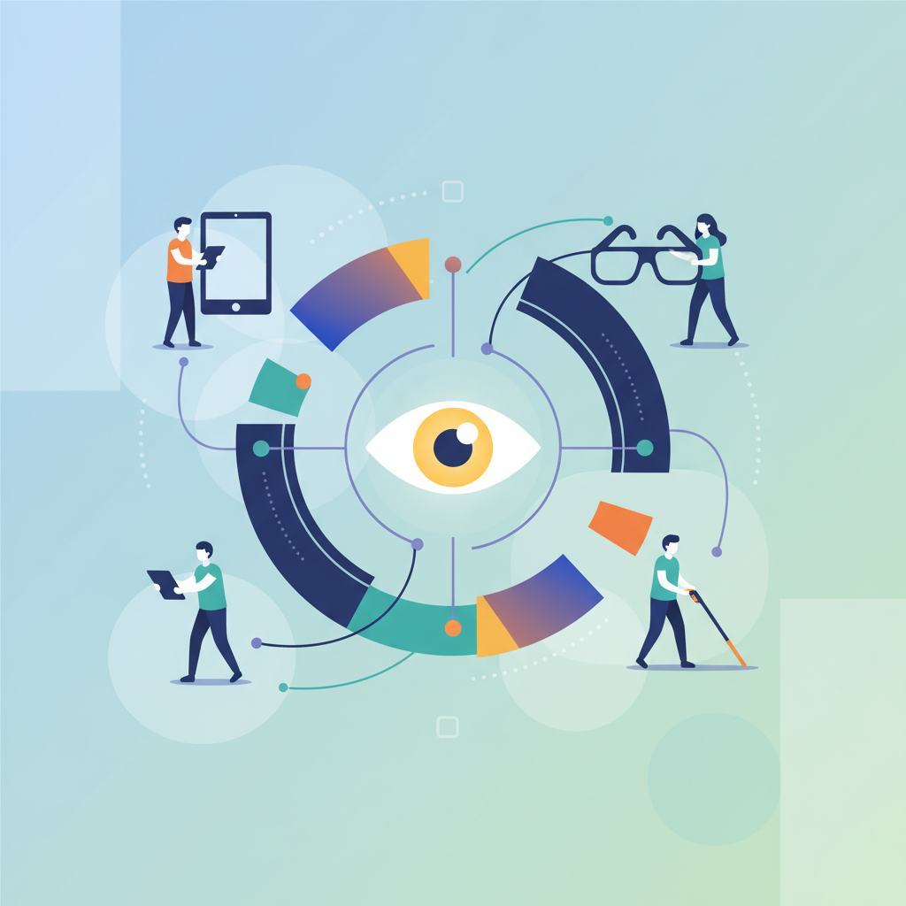 Illustration for Unlock Visual Independence: Customized Assistive Technology Training for Low Vision