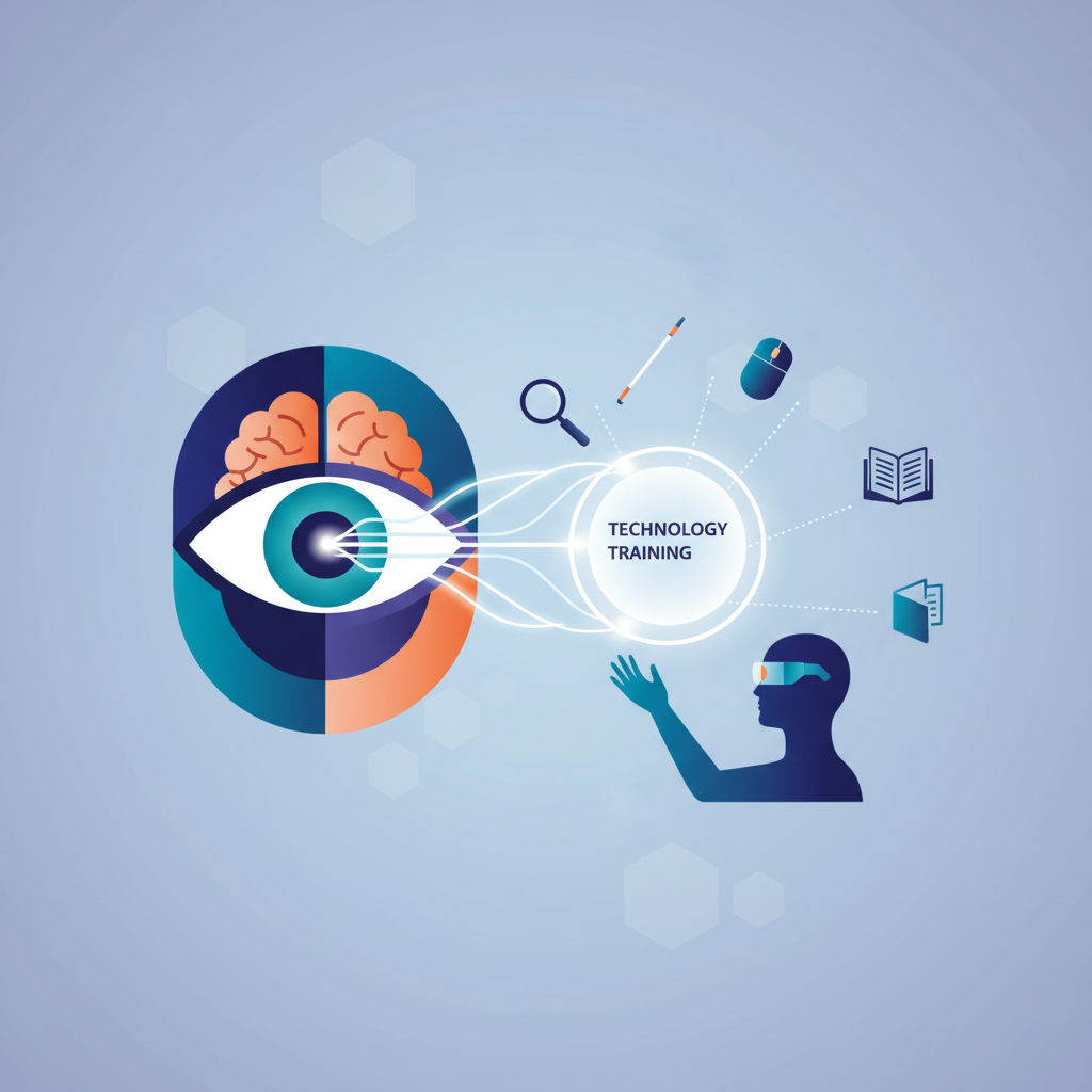 Illustration for Empowering Visual Independence: Advanced Assistive Technology and Expert Training Solutions for Low Vision
