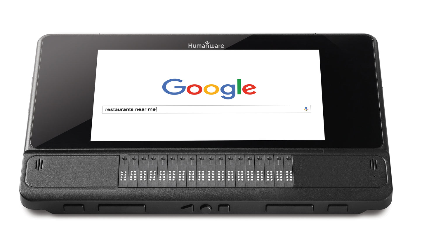 BrailleNote Touch Plus: Portable braille notetaker with touchscreen. Available at Florida Reading.