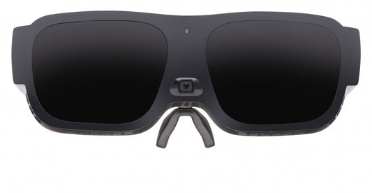 eSight Go electronic glasses front view | a solution for legal blinds