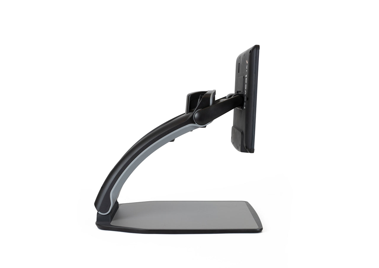 A Reveal Magnifier showing its adjustable arm and base, allowing for personalized viewing angles and positions.